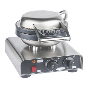 Machine à gaufres et crêpes électrique professionnelle en acier inoxydable en forme de cœur pour restaurants, commerces alimentaires, usage commercial, 5 pièces - Product Image 4
