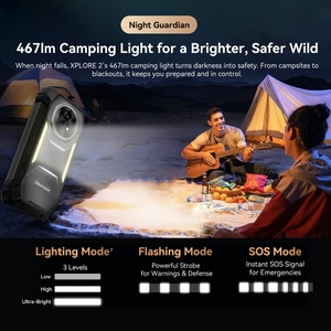 โทรศัพท์มือถือ Blackview Xplore 2 รุ่นมาตรฐาน หน้าจอ Amoled ระบบปฏิบัติการ Android 15 กล้องหลัก 50MP หน่วยความจำ 16GB+1TB แบตเตอรี่ 20000mAh สมาร์ทโฟน Blackview รองรับ 5G - Product Image 3