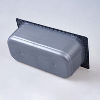Boîte de rangement jetable et recyclable avec couvercle, personnalisable en usine, conteneur d'emballage pour crème glacée en PP de qualité alimentaire de 3,2 litres