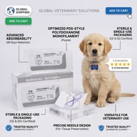 Fil de Suture Chirurgical Absorbable en Polydioxanone (PDO) Médical – Sans Quantité Minimale de Commande (QMC) – Échantillon Gratuit