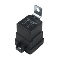 Relais automobile étanche 4 broches 12V avec faisceau de câblage, relais normalement ouvert pour accessoires de remplacement électriques de voiture