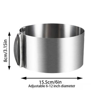 Cercles <span class=keywords><strong>à</strong></span> <span class=keywords><strong>pâtisserie</strong></span> en gros pour la cuisson - Product Image 6