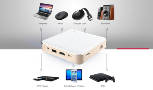 Hot bán thông minh Wifi Pocket proyector xách tay <span class=keywords><strong>DLP</strong></span> Beamer Máy chiếu Mini 4K - Product Image 3