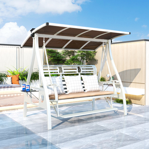 Chaise d'oscillation en aluminium extérieure résistante 3 places pour la relaxation de <span class=keywords><strong>jardin</strong></span> nouveau design - Product Image 5