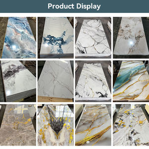 <span class=keywords><strong>Baijax</strong></span> 5MM 8MM装飾的背景ペット大理石連続テクスチャ共同押出竹木炭ベニヤPVC壁パネル - Product Image 6