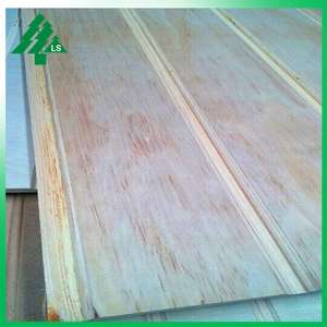 Рифленая фанера с облицовкой сосны для настенной панели - Product Image 3