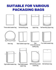 เครื่องบรรจุแบบตั้งอัตโนมัติเต็มรูปแบบควบคุมด้วย PLC ขับเคลื่อนด้วยมอเตอร์ สำหรับบรรจุผงอาหารเกรดอาหาร น้ำตาล ขนาด 100 กรัม-500 กรัม - Product Image 2