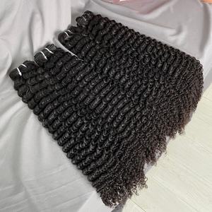 Extensiones de Cabello Indio Virgen sin Procesar, con Cutícula Alineada, Rizado Natural, 12A, Extensiones al por Mayor para Mujeres Negras - Product Image 6