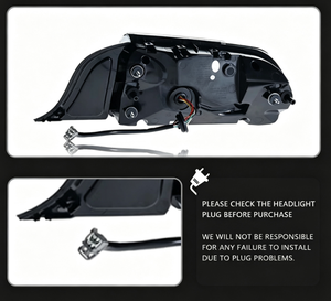 AURON Mustang 2015-2023 Clear Lens New Retrofit Upgrade Daytime Running Lights 6000K 12V <b>Plug</b> & <b>Play</b> Tail Lamp Wholesale Light - Product Image 5
