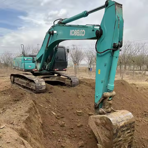 Machine de construction de haute qualité Pelle KOBELCO SK350 d'occasion japonaise de haute qualité en stock - Product Image 5