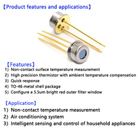 Diode laser infrarouge haute puissance 850 nm 1W TO46 TO56 de l'usine source, puce IR Epistar 5,6 mm