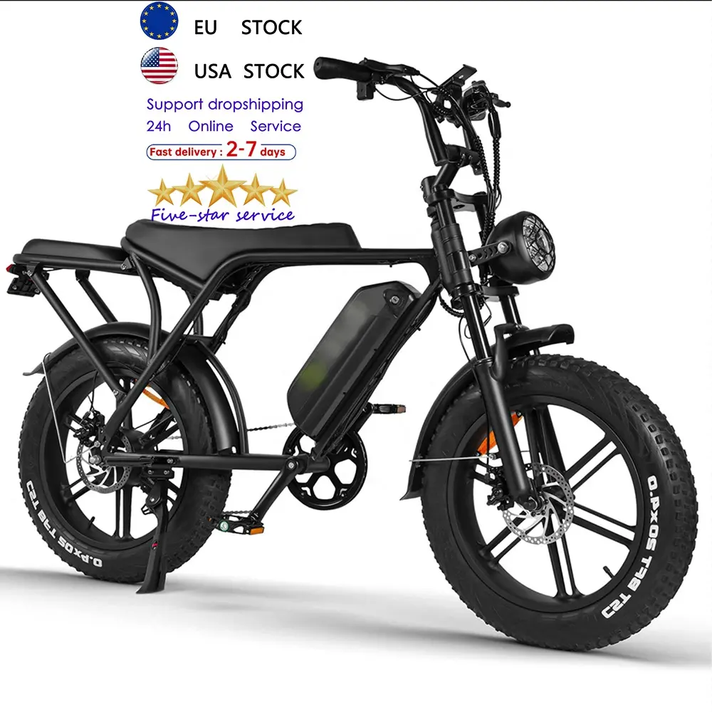 electric bike long range 250W belt drive ebike free shipping ebike vintage retro e bike mountain bike V8