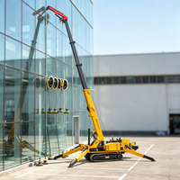 Mini-grue électrique sûre et fiable avec arrêt d'urgence pour les environnements de travail fréquentés