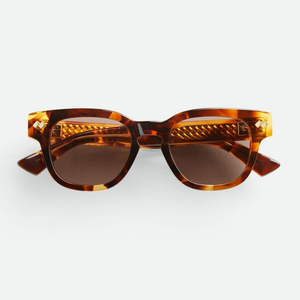 Bottega BV Retro Square Sunglasses Acetate Frame UV Protection Fashion Eyewear for Men Women Veneta - Product Image 1