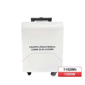 Station d'alimentation portable 1200W 1152Wh 25.6V avec batterie LiFePO4, charge rapide AC 1200W et fonction UPS pour la maison, camping-car – Fournisseur OEM ODM - Product Image 1