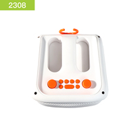 Mini Máquina de Karaoke con Altavoz Bluetooth, Micrófono Inalámbrico, Regalo de Cumpleaños para Niñas, Envío Inmediato, Venta al por Mayor, Tarjeta TF, USB, Aux, FM