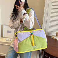 Sac de voyage grande capacité, sac de sport et de yoga portable pour l'extérieur, sac de rangement pour étudiants, sac de cabine