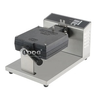 Ventes Flash : Gaufrier Électrique Professionnel Commercial en Acier Inoxydable 1400W, Numérique, Antiadhésif, Plaques Amovibles et Réglables