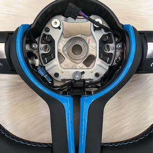 <span class=keywords><strong>Volante</strong></span> de gamuza de fibra de carbono apto para <span class=keywords><strong>Bmw</strong></span> M2 M3 M5 F10 F30 <span class=keywords><strong>E60</strong></span> E90 <span class=keywords><strong>M</strong></span> <span class=keywords><strong>volante</strong></span> deportivo - Product Image 5