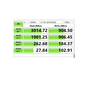 เซิร์ฟเวอร์ภายในใหม่ 960G SSD KCD5XLUG960G ขนาด 2.5 นิ้ว U.2 PCIE3.0 3D TLC NAND 701 ความเร็ว 800MB/วินาที ตัวเรือนอะลูมิเนียม - Product Image 3