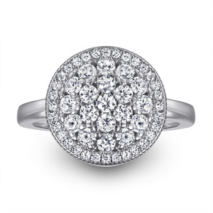 Premium 925 Silver High-End CZ Halo Bridal <b>Set</b>, Sparkling Square Shape Cubic Zirconia Wedding Jewelry <b>Set</b> for Bride & Bridesmaid - Product Image 5