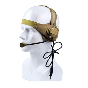 Casque tactique pour airsoft et paintball, protège-oreilles, casque de tir pour la <span class=keywords><strong>chasse</strong></span>, casque avec microphone pour talkie-walkie Baofeng <span class=keywords><strong>Kenwood</strong></span> - Product Image 2
