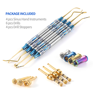 <span class=keywords><strong>Kit</strong></span> di sollevamento dentale del seno di alta qualità in acciaio inossidabile <span class=keywords><strong>Kit</strong></span> di chirurgia dell'impianto dentale - Product Image 1