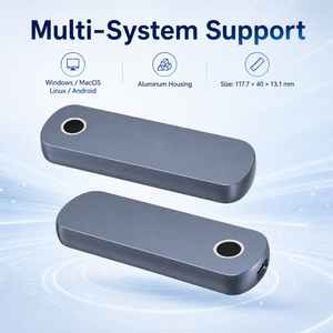 指纹加密 M.<span class=keywords><strong>2</strong></span> NVMe/SATA SSD 外壳 10Gbps USB3.<span class=keywords><strong>2</strong></span> Gen2 外接盒，适用于最大 8TB SSD - Product Image 5