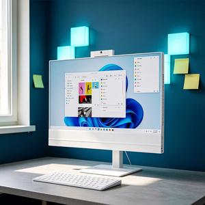 Ordinateur de bureau tout-en-un puissant de 27 <span class=keywords><strong>pouces</strong></span>, Intel Core I7 Dual Core, 16 Go de DDR4, SSD+HDD, ordinateur de jeu monobloc pour le rendu vidéo 4K - Product Image 1