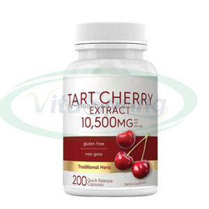 VitaSpring cura integratori antiossidanti estratto di ciliegia crostata capsule 500mg crostata ciliegia capsule - Product Image 1