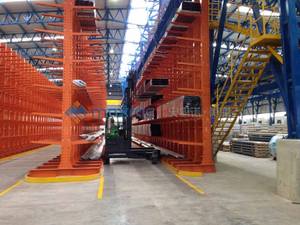 창고 및 경화물용 대형 스틸 캔틸레버 랙 시스템 부식 방지 보관 선반 - Product Image 4