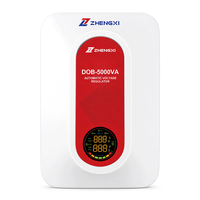 Meter Digital Satu Fasa 1KVA 2kva 5kva 10kva Regulator Tegangan Otomatis AC 220V Harga Pabrik AVR untuk Rumah