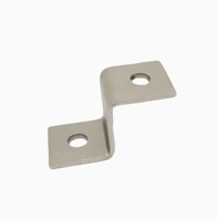 Support de fixation en Z en alliage d'aluminium pour panneaux solaires photovoltaïques, pour système de montage solaire