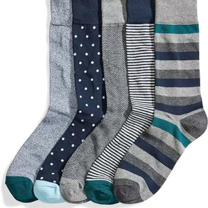 <span class=keywords><strong>Calcetines</strong></span> de tubo personalizados para hombre, de algodón transpirable, con logotipo bordado, antideslizantes, de moda otoñal. - Product Image 4