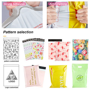 Заводские изготовленные на заказ полиэтиленовые почтовые конверты, почтовые пакеты, белый транспортный пакет с самоклеящейся, водонепроницаемой и защищенной от разрыва почтовой сумкой - Product Image 3