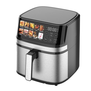 Ai หม้อทอดไร้น้ำมันอัจฉริยะหม้อทอดไร้น้ำมัน10L 8L ลมร้อนพร้อมจอดิจิตอลสีสันสดใสขนาดใหญ่ดีไซน์ใหม่ - Product Image 1