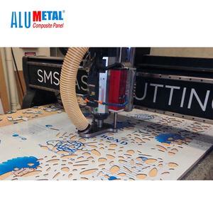 Panneau composite en aluminium découpé au laser de conception moderne Panneau perforé ondulé ignifuge - Product Image 5