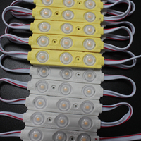 Module LED d'injection SMD2835 3LED de qualité supérieure avec logo personnalisé, IP65, DC12V, blanc froid, 7015, transparent, pour boîte lumineuse publicitaire, ROHS
