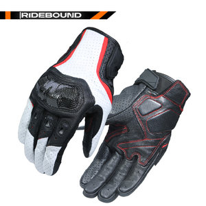 Tùy chỉnh sợi carbon găng tay cho nam giới phụ nữ màn hình cảm ứng vỏ bảo vệ cho xe máy đua xe đạp thể thao ngoài trời - Product Image 3