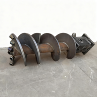 Pièces d'équipement minier Imt pour la construction de forages de terre et de roche, tarière pour piquage de pierres, machine de forage de sols et de pieux, tarière à copeaux