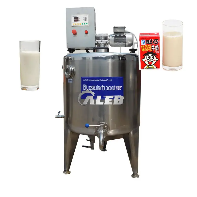 Sữa tươi sữa chua Máy làm sữa chua dây chuyền sản xuất pasteruization và máy chiết rót