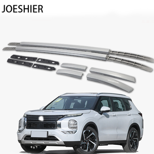 JOESHIER ขายส่งแร็คหลังคาสำหรับรถยนต์ 4x4 สำหรับมิตซูบิชิ เอาท์แลนเดอร์ ราวหลังคา ราวข้าง ทำจากอลูมิเนียมอัลลอย - Product Image 1