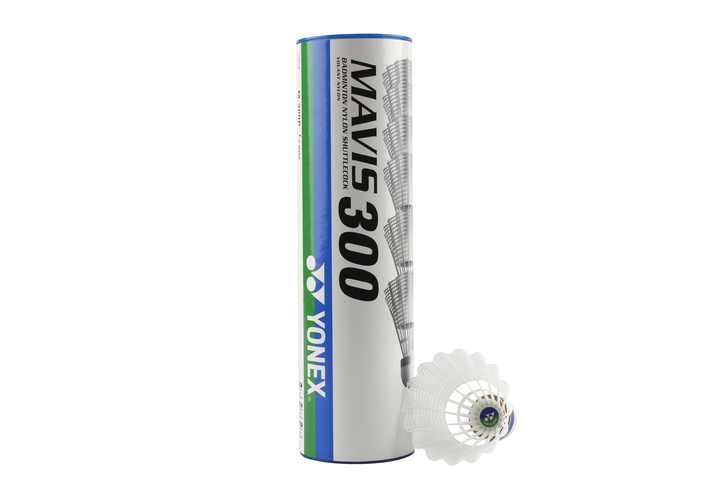 YONEX M300 Badminton Shuttlecocks - Durable Nylon Feathers