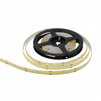 Lampu Linear Fleksibel CRI 90RA 320LED/m 24V COB LED IP20 Lebar 8mm Bersertifikasi UL untuk Hotel dan Kantor