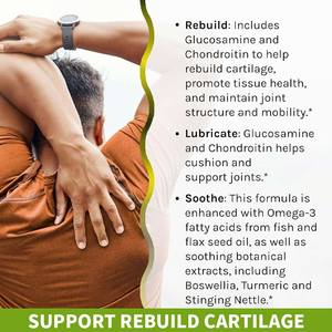 Privates Logo Amino glucose Weiche Kapseln Glucosamin Chon droitin MSM Unterstützung Gesunde Gelenks chmierung - Product Image 2