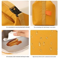 Tragbare Lunchbox-Tasche, Isolierte Brotdose mit Verstärkter Aluminiumfolie, Wasserdichte Isoliertasche für Picknicks im Freien