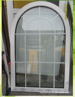 Ventana Arqueada Fija de PVC Semicircular Insonorizada de Alta Calidad al por Mayor de China