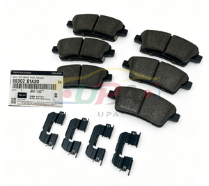 Kit de plaquettes de frein à disque arrière 58302-B1A30 58302B1A30 pour Hyundai Kia 58302 B1A30 - Product Image 1