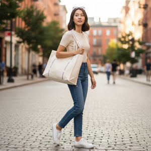 Thời Trang Mới In Ấn Thư Vuông Mini Bông Túi Vải Tùy Chỉnh Màu Đen Crossbody Messenger Nhỏ <span class=keywords><strong>Canvas</strong></span> <span class=keywords><strong>Tote</strong></span> Túi Với Vai - Product Image 6