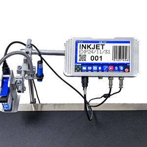 Imprimante à jet d'encre thermique TIJ en ligne de 7 pouces Machine de codage à jet d'encre industrielle 12.7mm T180 imprimante de codeur de lot de date d'expiration - Product Image 3